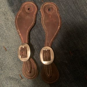 Western spur straps